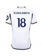 Real Madrid Aurelien Tchouameni #18 Heimtrikot 2023-24 Kurzarm